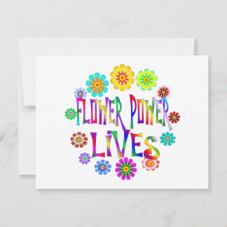 Carte La puissance des fleurs vit