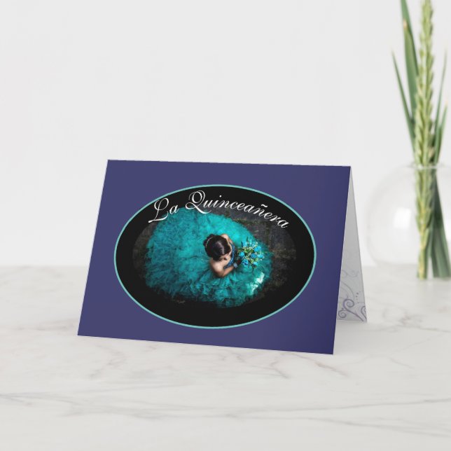 Carte La Quinceanera (Devant)