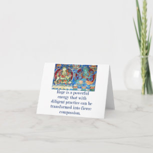 Carte La Rage Est Une Énergie Puissante - Citation De Co