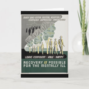 Carte La récupération est possible mentalement - à la