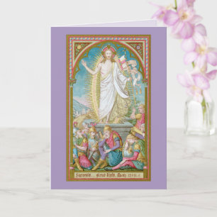 Carte La Résurrection du Christ Jésus (SAU 041)