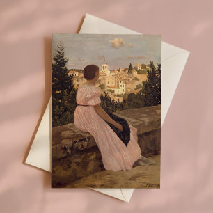 Carte La robe rose   Fré dé ric Bazille