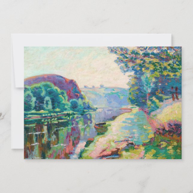 Carte La Roche de l’Echo, Crozant | Armand Guillaumin (Devant)