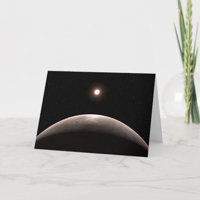 Carte La Rocky Exoplanet Lhs 475 B Et Son Étoile Hôte. (Devant)