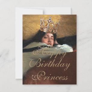 Carte La royauté est si chic joyeux anniversaire princes