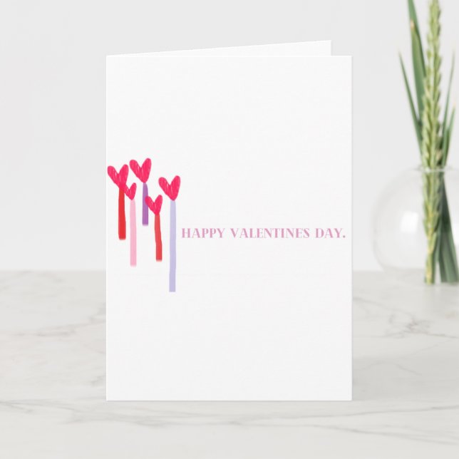 Carte La Saint-Valentin drôle et sarcastique (Devant)