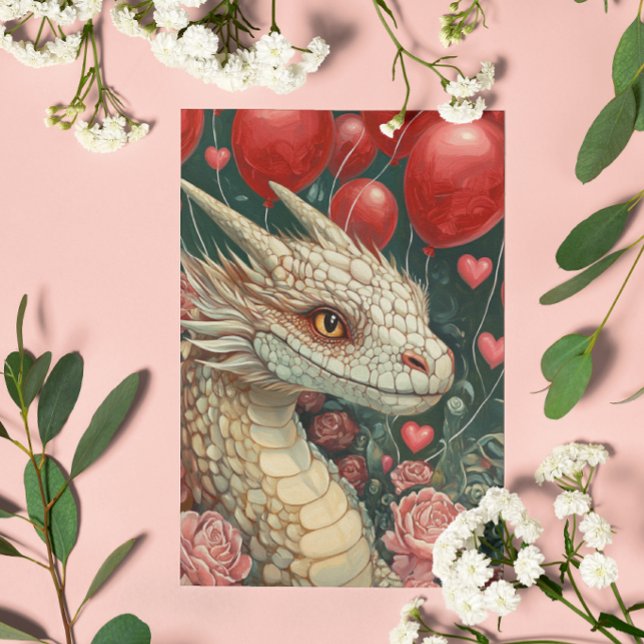 Carte La Saint-Valentin du Dragon Ballons (Créateur téléchargé)