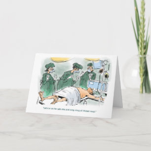 Carte La salle d'urgence va bien vite la soupe de poulet