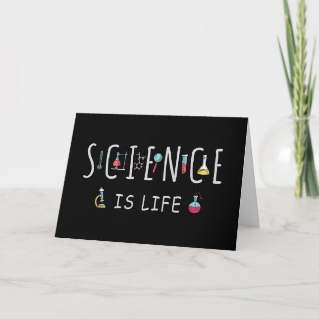 Carte La science est la vie (Devant)