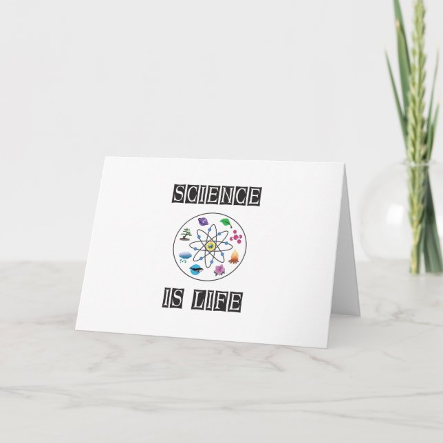 Carte La science est la vie (Devant)