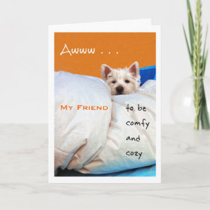 Carte La sensation améliorent mon chien d'ami,