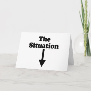 Carte La situation (chemise d'ascenseur)
