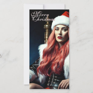 Carte La sœur la plus sexy du Père Noël - Joyeux Noël 03