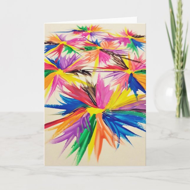 Carte La sucrerie arrose l'artiste d'autisme (Devant)