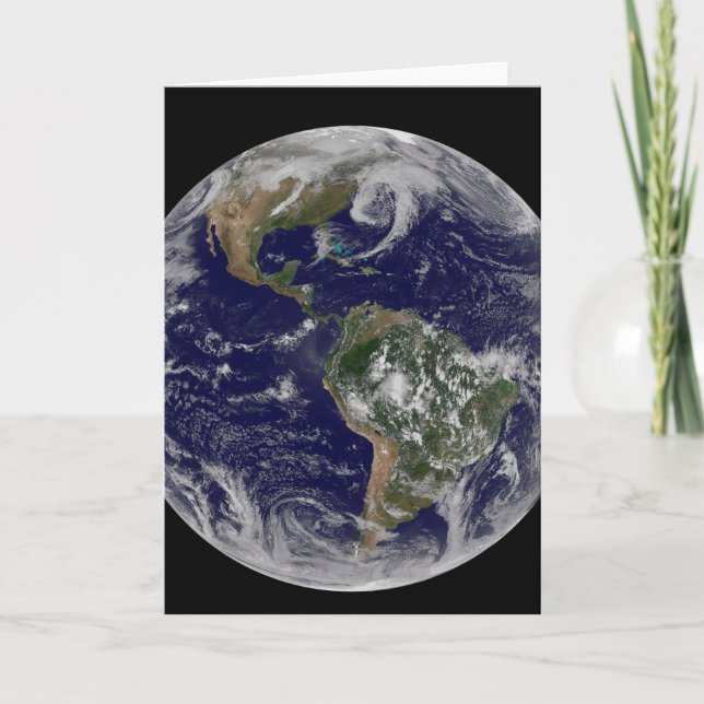 Carte La Terre Pleine Montre Des Systèmes À Faible Press (Devant)