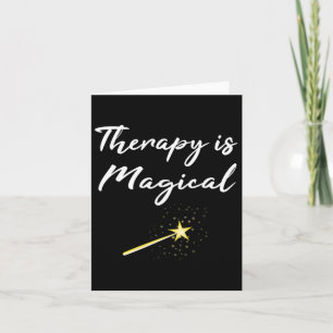 Carte La thérapie cadeau est un professionnel de la sant