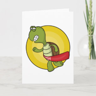 Carte La tortue coureur au Jogging