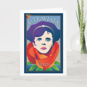 Carte La Traviata, opéra