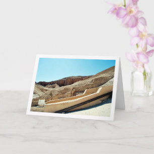 Carte La Vallée des Rois, Louxor, Egypte