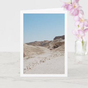 Carte La Vallée des Rois, Louxor, Egypte