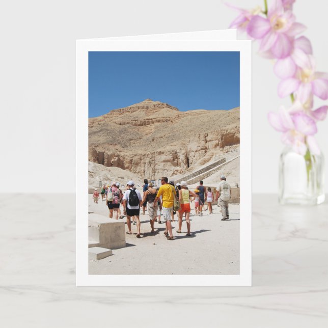 Carte La Vallée Des Rois, Tour Group, Egypte (Orchidée)