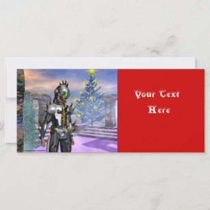 CARTE LA VEILLE DU NOUVEL AN D'UN CYBORG