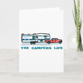 Carte La vie des campeurs