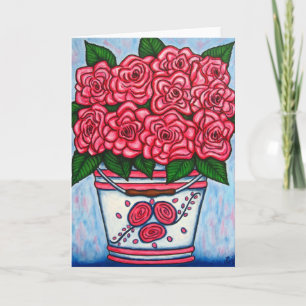 Carte La Vie en Rose Greeting/Note Card