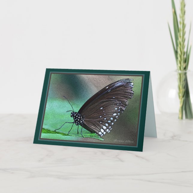 Carte *La vie est éternelle : Jolie métaphore de la mort (Devant)