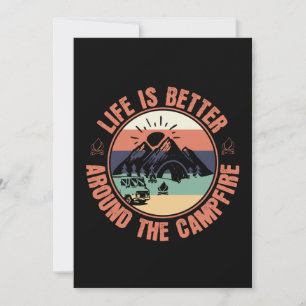 Carte La vie est meilleure autour du Campfire Camping Ca
