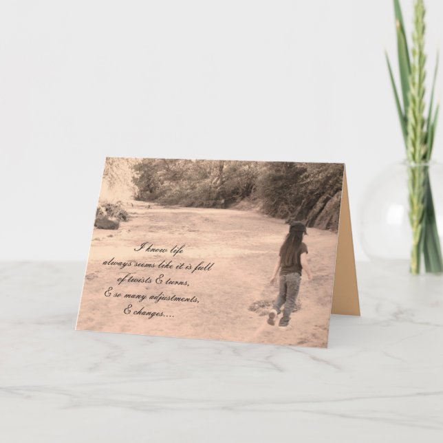 Carte La vie peut être dure... (Devant)