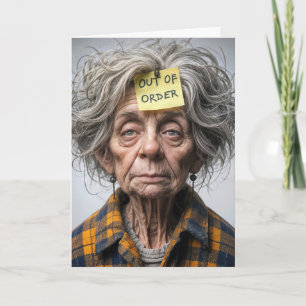 Carte La Vielle Dame Va Bien Bientôt