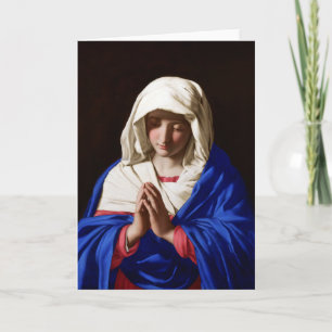 Carte La Vierge dans la prière, Sassoferrato