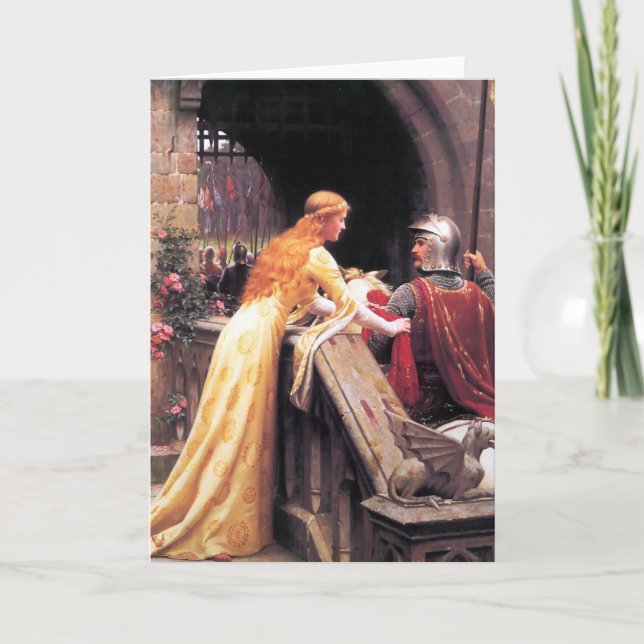 Carte La Vitesse de Dieu par Edmund Blair Leighton (Devant)