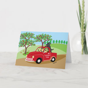 Carte Laboratoires de la ferme Glasknoll et Camion rouge