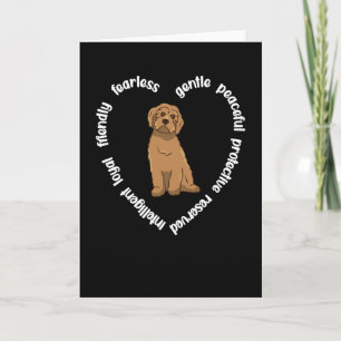 Carte Labradoodle Lover Chien Maman Papa Labradoodle Pro