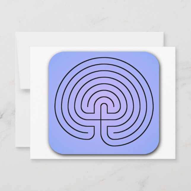Carte Labyrinthe classique (Devant)