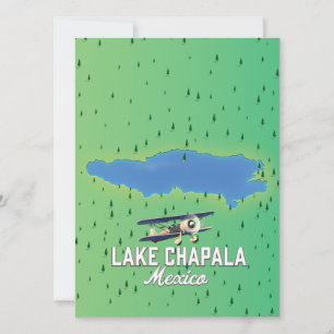 Carte lac Chapala Mexique