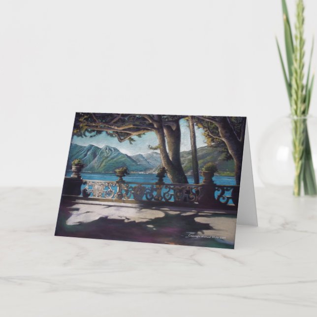 Carte Lac Como (Devant)