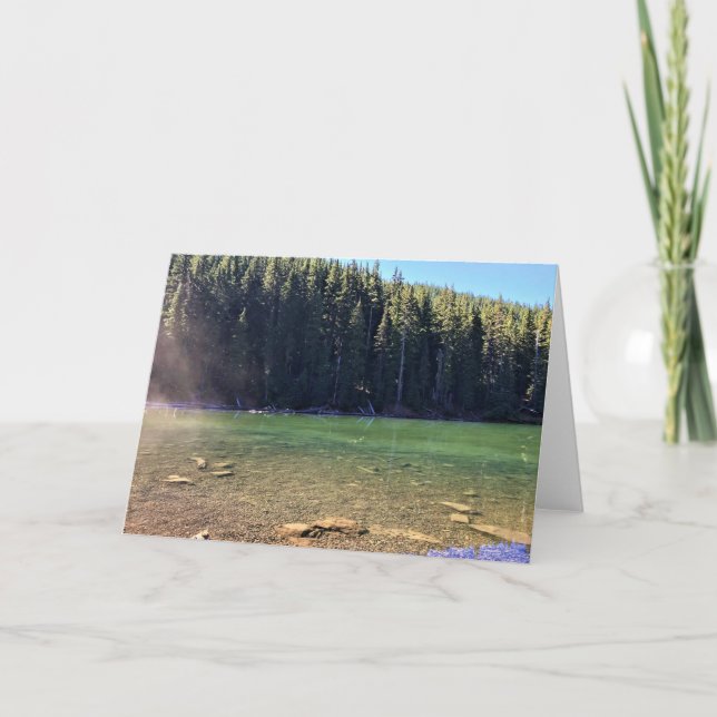 Carte Lac Devil (Devant)