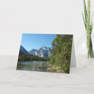 Carte Lac Leigh au Parc national de Grand Teton
