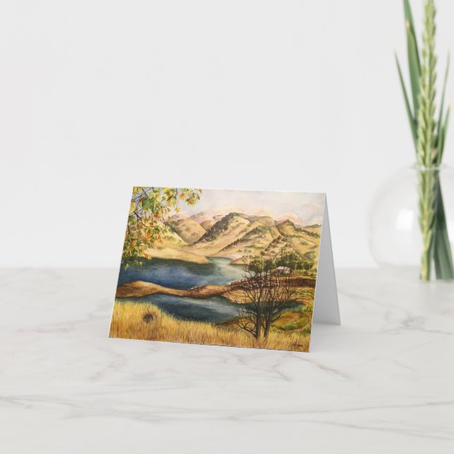 Carte Lac Millerton (Devant)