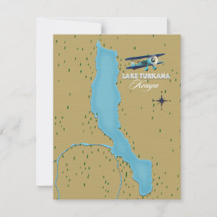 Carte Lac Turkana Kenya