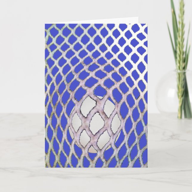 Carte Lacrosse Birthday (Devant)