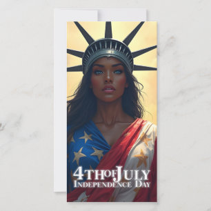 Carte Lady Liberty réinventée - Un nouveau visage de la 
