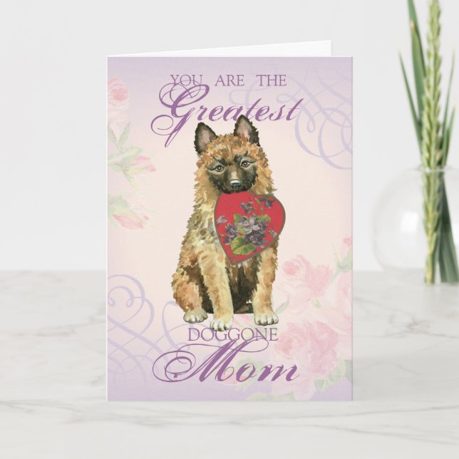 Carte Laekenois Heart Mom (Devant)