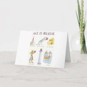 Carte L'âge est relatif