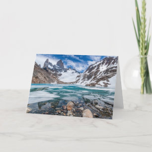 Carte Laguna De Los Tres Et Le Mont Fitzroy