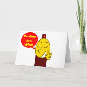 CARTE LAÏQUE POUR ADULTES ET VINS ET NOËL