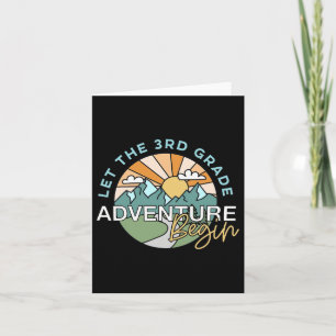 Carte Laisser L'Aventure De 3E Année Commencer L'Enseign